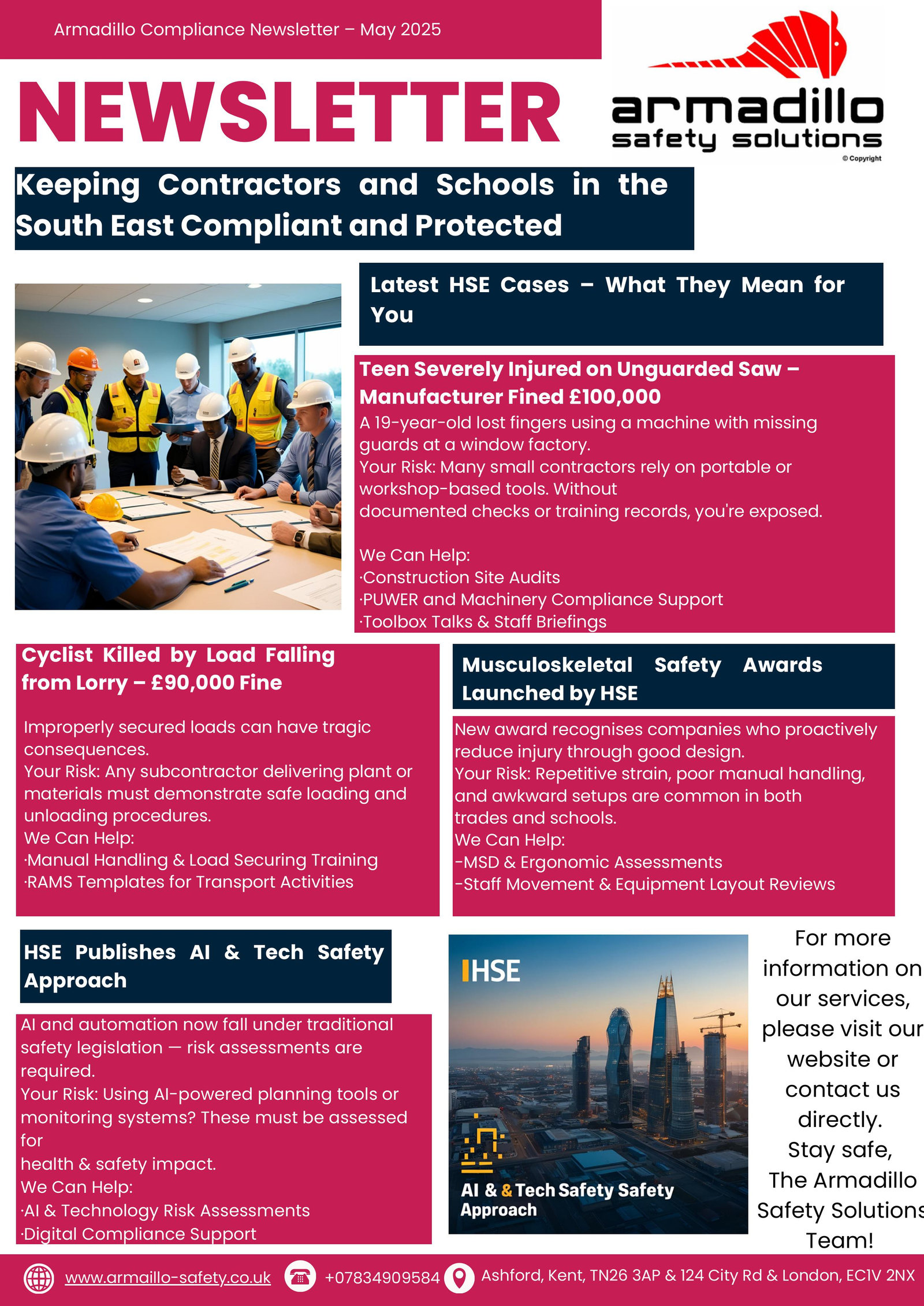 MAY 2025 NEWSLETTER — newsletter image